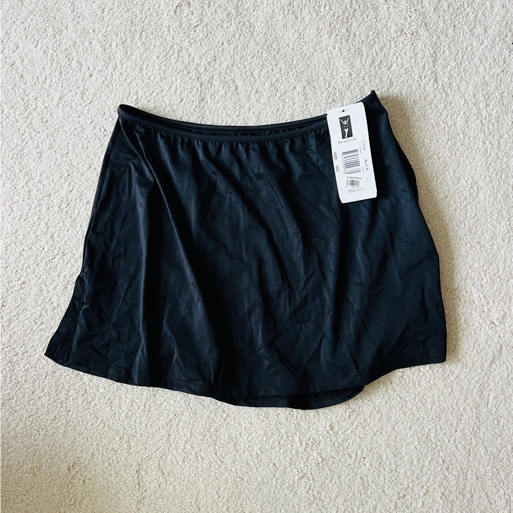 New Miraclesuit Black Swim Skirt